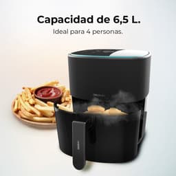Cecotec Heißluftfritteuse ohne Öl 6,5L Cecofry Fantastik 6500. 1700W, PerfectCook-Technologie, 12 Kochmodi, Touchscreen, Temperatur einstellbar 80-200ºC, Kochzeit bis zu 60 min, Überhitzungsschutz — thumbnail 2