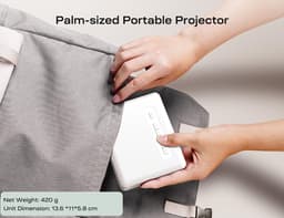 Stellar Mini Beamer - Full HD - 1080P - Mini Projector - USB/HDMI/AV - Projectie 30-120 inch — thumbnail 2