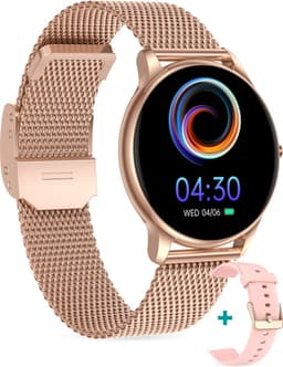 FITAGE Sporthorloge met GPS - Smartwatch Stappenteller Horloge - Activity Tracker - Smartwatches Heren, Dames & Kinderen - Roze — thumbnail 1