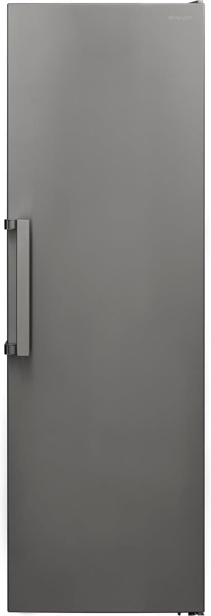 Sharp SJLC11CMXIDEU - kastmodel koelkast - No Frost - 390 liter - energie label D -zilver — afbeelding 1