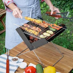 Home & Marker - Opvouwbare Barbecue - Draagbare Barbecue - Opvouwbare BBQ - Camping BBQ - Camping Barbecue - Mini Barbecue - GRILLOMATE — thumbnail 5