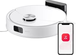 Roborock Q10 S5 Robotstofzuiger– 10000 Pa Zuigkracht–Dubbele Anti-klitfunctie–VibraRise 2.0-Systeem– 8 mm Dweillift– PreciSense LiDAR-navigatie–Obstakelvermijding– APP–Wit — thumbnail 2