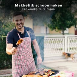 Cheqo® Houtskool Barbecue - BBQ - Compact Model - Ideaal voor Balkon en Camping - Draagbaar en Efficiënt — thumbnail 2