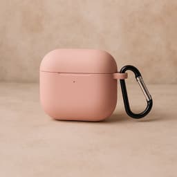 ShieldCase Siliconen Hoesje Geschikt voor Airpods 4 - Siliconen Case voor Apple Airpods 4 Case Hoesje - Lichtroze — thumbnail 5