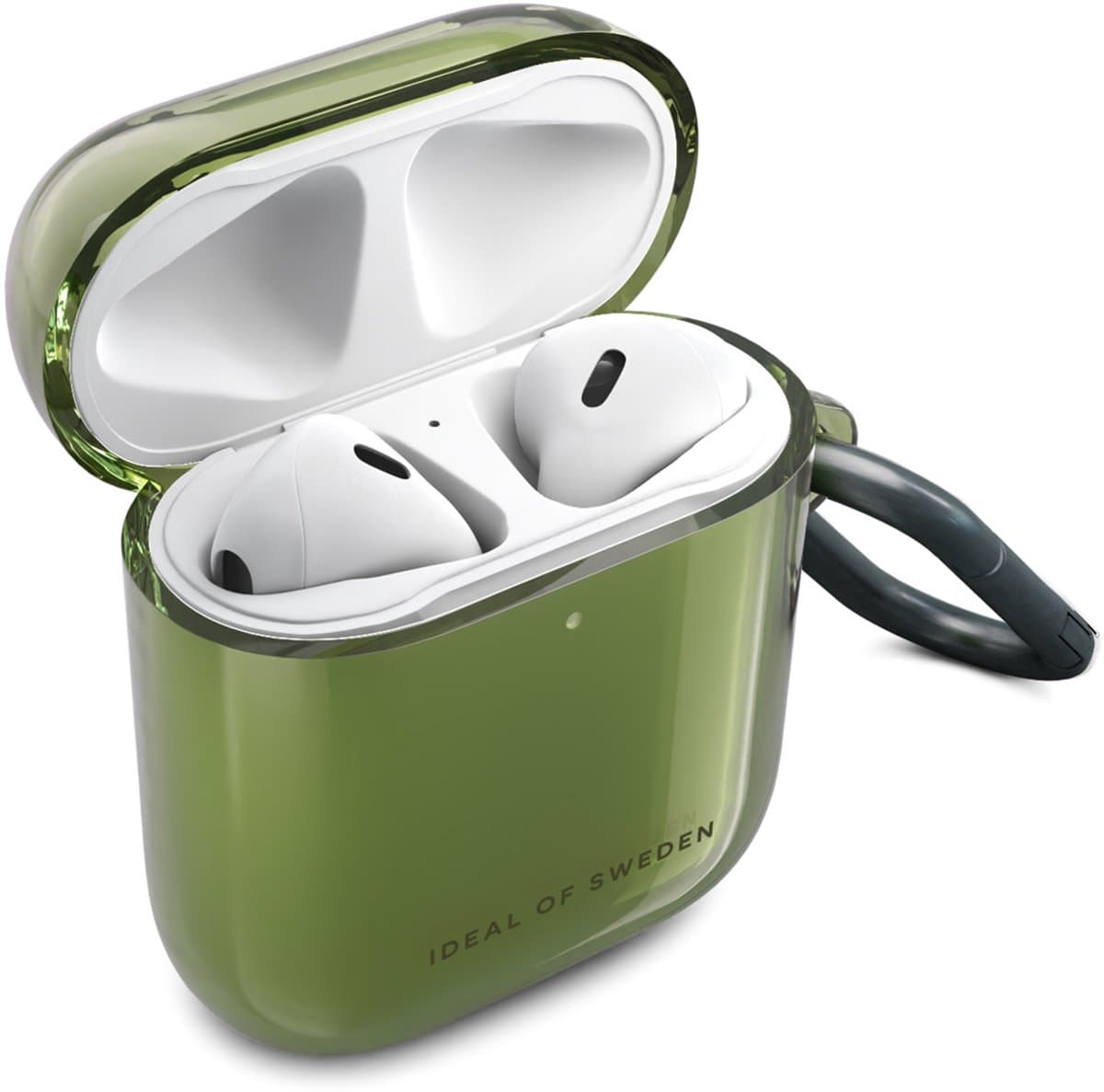iDeal of Sweden Clear Case voor de Apple AirPods 1 / 2 - Khaki — afbeelding 1