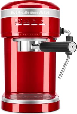 KitchenAid Espressomachine Artisan - koffiemachine met slimme sensortechnologie, stoompijpje en accessoires - Rood — thumbnail 1