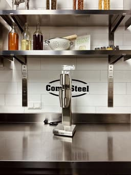 Combisteel Milkshaker enkel horeca Kwaliteit RVS — thumbnail 2