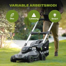 40V Accu Grasmaaier - 43 cm - Digi-borstelloze Handgrasmaaier met 4,0 Ah Lithium-ion Accu - Inclusief Snellader en App-compatibel — thumbnail 2