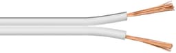Goobay Luidsprekerkabel 25 m wit, 2 x 1,5 mm² CCA-geleider met polariteitsmarkering, flexibele PVC-mantel, voor hifi-systemen en luidsprekers — thumbnail 1