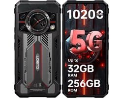 CUBOT KingKong 11 5G outdoor Smartphone 32GB RAM-256GB ROM-6,72"120Hz FHD+ scherm-108MP+Nachtvisie-10200mAh-Android15