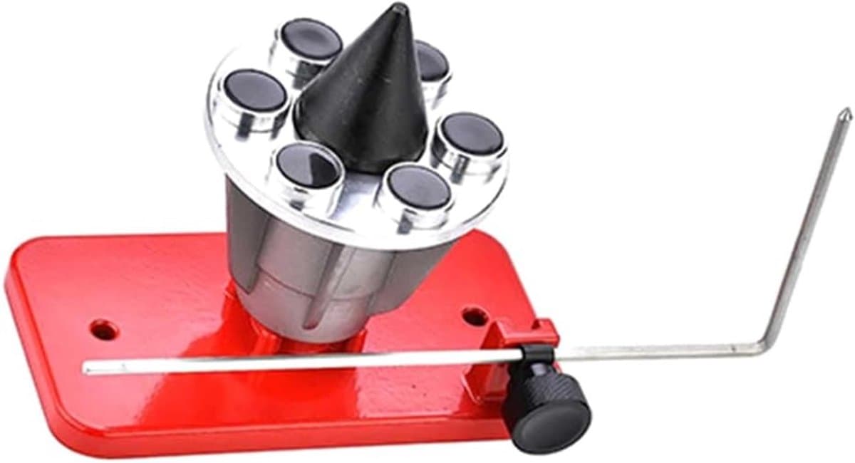Messenbalancer, vervanging voor 339075B grasmaaier-messenbalancer, magnetische wandhouder, 42-047, rood - ShopVlot — afbeelding 1