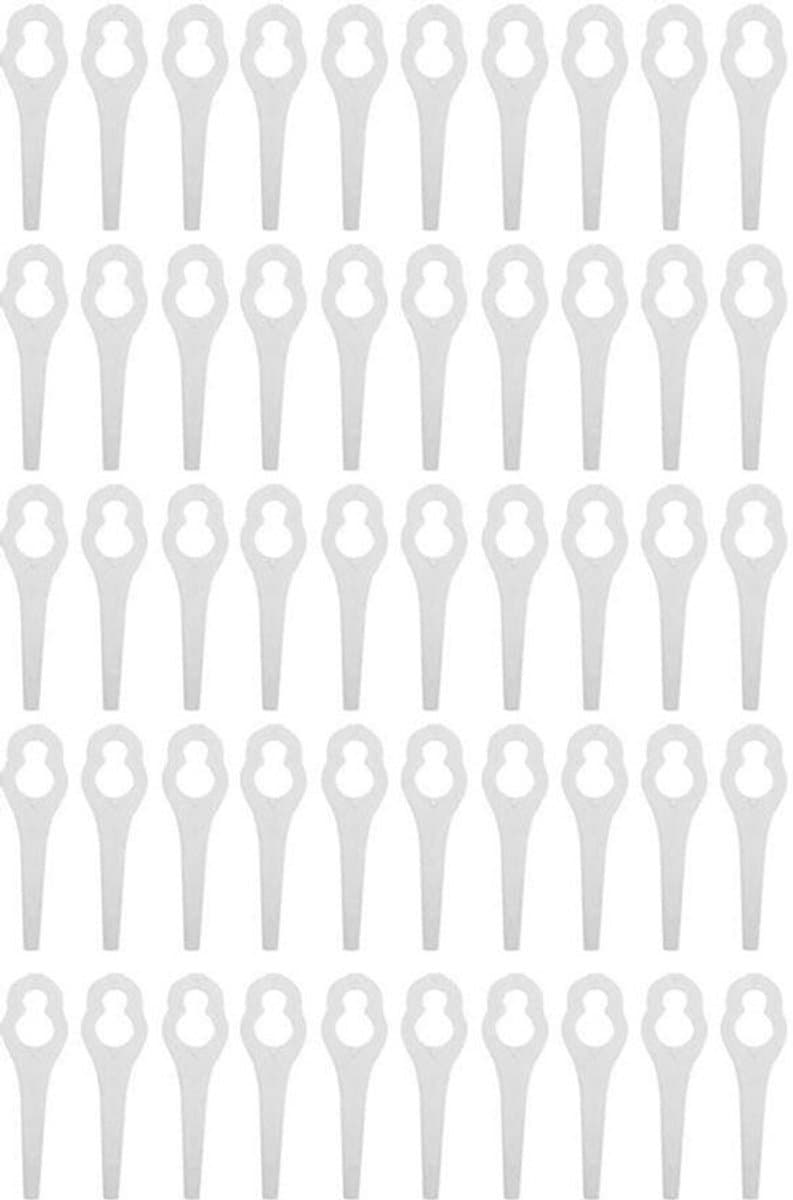 Dailygoods- Maaimessen 50 Stuks - Kunststof - Grasmaaier Mes - Geschikt voor ALM — afbeelding 1