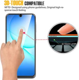 2-Pack voor Galaxy A18/A16/A17/A26 5G & 4G schermbeschermer — thumbnail 4