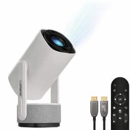 Mini Beamer Draadloos - 360 ANSI Lumen Full HD - LED - Android 11.0 Smart TV - Compact Draagbaar - Thuisbioscoop — thumbnail 1