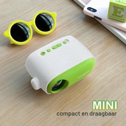 Mini Beamer - 480P Resolutie - 40 ANSI Lumen - LCD Scherm - HDMI USB 3,5mm Jack - Ultradraagbaar Portable Projector — thumbnail 4