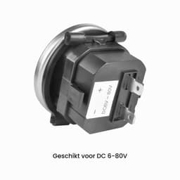 DC 6V tot 80V ronde kwarts bedrijfsurenteller, edelstalen ring, mechanische bedrijfsurenteller, waterdicht voor bootmotor, grasmaaier, tractor, rupsdozer, UTV, golfwagen — thumbnail 5