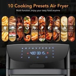 Airfryer - 18L – Heteluchtfriteuse - 10-in-1 Digitale Convectie Oven – 1800W - Airfryer en Toaster Combinatie – Groot Formaat - met LED Scherm - Meerdere Rekniveau's — thumbnail 1
