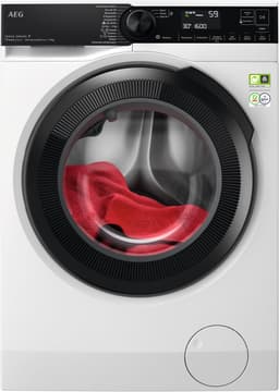 AEG Serie 9000 LR9W80600 wasmachine Voorlader 10 kg 1600 RPM Wit — thumbnail 1