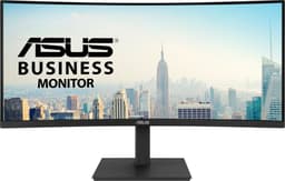 ASUS VA34VCPSR - UWQHD Curved Docking Monitor - USB C 96W - USB Hub - 100hz - 4ms - Speakers - 34 inch — thumbnail 1