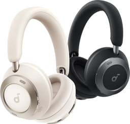 SOUNDCORE Space One Pro Over-ear Draadloze hoofdtelefoon met Noise-cancelling Wit — thumbnail 4