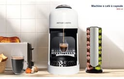 Koffiezetapparaat met capsules - ARTHUR MARTIN - AMN230B - Expresso & Lungo - Snelle bereiding — thumbnail 5