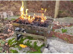 ‎Opvouwbare houtskoolgrill Trek Mustang 43,5x25,5cm‎ — thumbnail 1