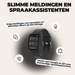 Denver Smartwatch Kinderen - Bellen/SMS/Whatsapp - Voor Android & iOS - Stappenteller - Slaapactiviteit - Hartslag, Bloeddrukmeter, Sportmodus - SWK120B — thumbnail 4