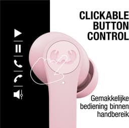 Fresh ’n Rebel Twins Rise - Draadloze Oordopjes met Noise Cancelling - Draadloos Opladen - 30 Uur Speelduur - Pastel Pink — thumbnail 5