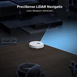 Roborock Q10 S5 Robotstofzuiger– 10000 Pa Zuigkracht–Dubbele Anti-klitfunctie–VibraRise 2.0-Systeem– 8 mm Dweillift– PreciSense LiDAR-navigatie–Obstakelvermijding– APP–Wit — thumbnail 4