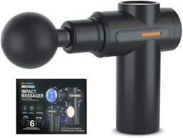 Elektrisch Spiermassagepistool met 6 Snelheden en 5 Massagekoppen voor Nek, Rug en Voeten — thumbnail 2