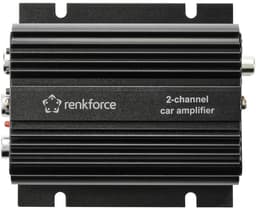 Renkforce RF-CMP-202 Versterker 2-kanaals 100 W Bluetooth/USB audio playback, Volume/bass/treble control — thumbnail 3