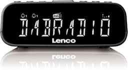 Lenco CR-606BK Wekkerradio - DAB en FM - Bluetooth - Dimbaar display - Zwart — thumbnail 4
