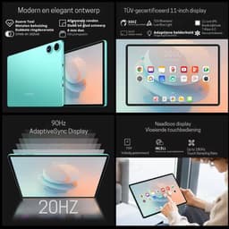 Teclast P50AI Android Tablet 11 inch 90Hz scherm AllWinner A733-AI octa-core (6GB + 10GB) Max. 16GB RAM 128GB LPDDR5 Wifi-6 7000mAh batterij AI tablet PC - Tablet — thumbnail 4