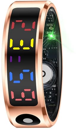 WizBay Premium Select® Smart Ring Color LED Rosé Goud - Maat 11 - Hartslag Slaap Zuurstof - Gesture - Multi Sport Modi — thumbnail 3