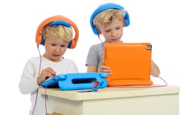 KidsCover Safe 'n Sound Kinder koptelefoon Oranje - Hoofdtelefoon met Volumebegrenzing - Bekend van school - Voor peuter & kind — thumbnail 3