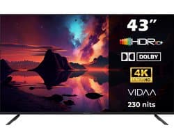 Horizon Diamant 43HL5530U/C Smart TV 43 Inch – 4K Ultra HD LED – 2024