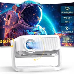 Mini beamer - Projector - Beamerscherm - Projectiescherm - Outdoor & Indoor Projector - — thumbnail 1