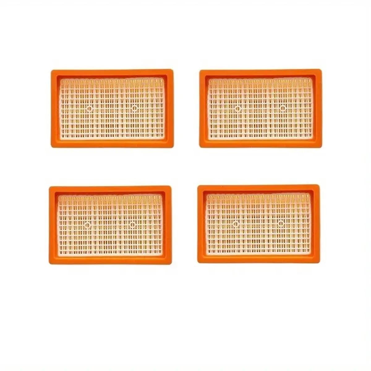 4 Stuks HEPA Stofzuigerfilters Compatibel met Kärcher MV4 MV5 MV6 WD4 WD5 WD6 – Vervangend Luchtfilter – 160x100x50 mm – Duurzaam & Efficiënt – Voor Nat- en Droogzuigers – Stofzuigeraccessoire — afbeelding 1