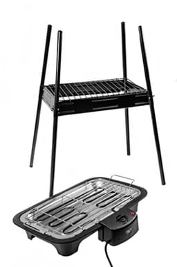 TDGarden GrillMaster Series – Elektrische Barbecue – 2000W – Verwijderbaar Verwarmingselement – Met Onderstel — thumbnail 3