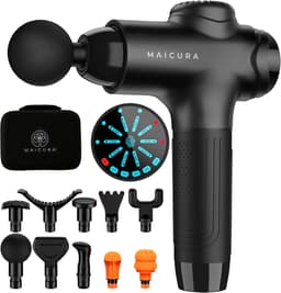 Maicura PRO SE - Massage Gun - Professioneel - Massage Apparaat - Massage Pistool - 10 massagekoppen — thumbnail 1