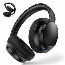 Phreeze MH3 - Hoofdtelefoon Draadloos - Bluetooth Koptelefoon - Over Ear Koptelefoon - Met Microfoon - Opvouwbaar - Equalizer - Zwart — thumbnail 1