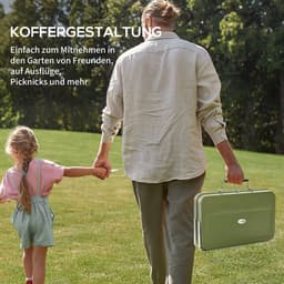 Premie Houtskool barbecue - Draagbare opvouwbare barbecue - Grilloppervlak 32x20cm - mini BBQ — thumbnail 4