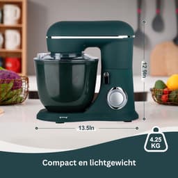 CRLYN® Keukenrobot - Keukenmachine - Keukenmixer - Groen — thumbnail 5