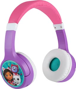 Gabby's Poppenhuis - draadloze kinderkoptelefoon - met volumebegrenzing - lange speeltijd - met extra audiokabel - bluetooth — thumbnail 5