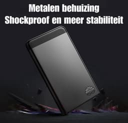 Dutch Wanted Draagbare HHD Externe Harde Schijf - 1TB aan Solide State Opslag - Snelle writing speed - Plug and play - Portable storage - Opslag extern pc of laptop - USB 3.2 - Snelle Harde schijf expansion — thumbnail 5