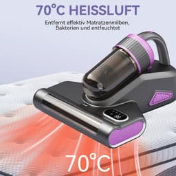 Mijtzuiger voor matrassen met UV-licht – Effectieve stofzuiger tegen huisstofmijten — thumbnail 5