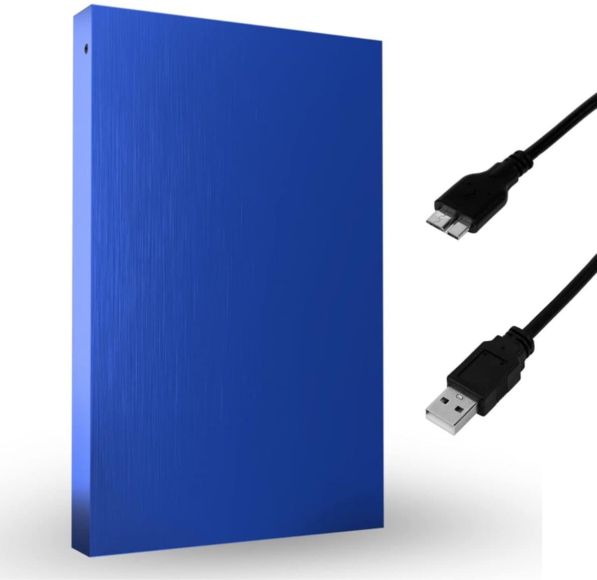 CRLYN® Harde Schijf Extern - Draagbare - 1TB Opslag - Blauw — afbeelding 1
