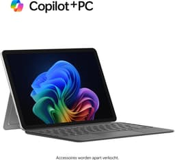 Microsoft Surface Pro - Copilot + Laptop - 12 inch Touchscreen - 16GB RAM/ 512GB SSD - Platinum — thumbnail 3