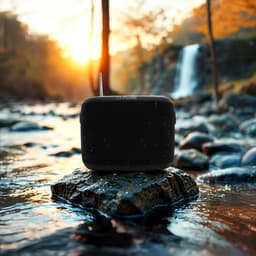 Pure Woodland waterdichte (IP67) buitenspeaker met Bluetooth en FM/DAB+ radio, Zwart — thumbnail 5
