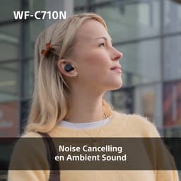 Sony WF-C710N volledig draadloze oordopjes met ruisonderdrukking - wit — thumbnail 4